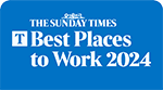 Alcumus is listed in the Sunday Times best places to work 2024